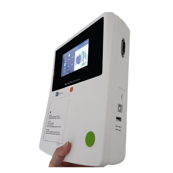 4.3 Inch Pc Based Portable 12 Lead Ecg Monitor Single Channel With Analyzer