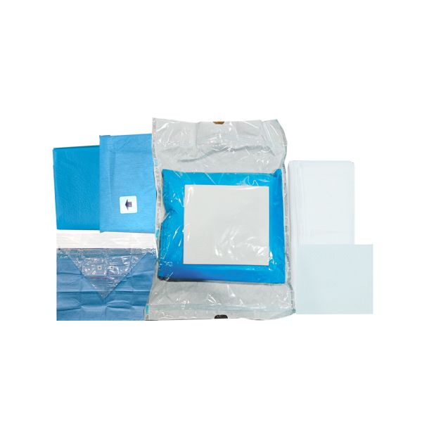 Kit de apósitos estériles desechables para uso hospitalario, juego básico de apósitos