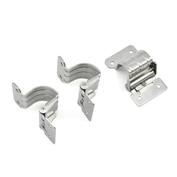 Stainless Steel Freely Stopped Hinges HG-TUWA Arc Damping Hinges