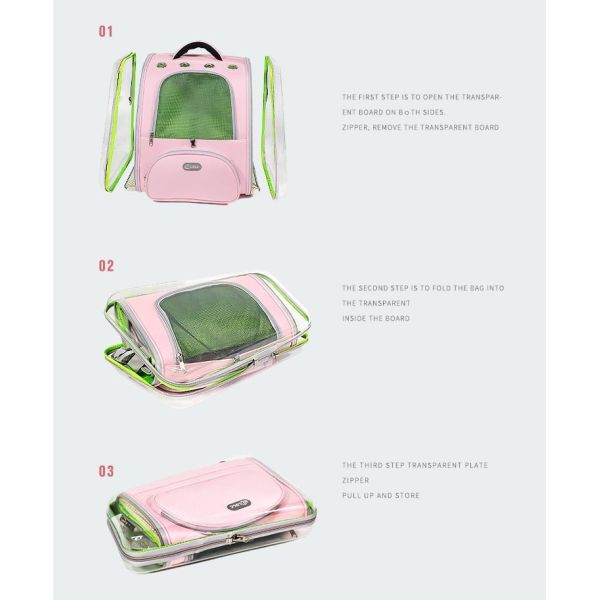 Перемещения кота рюкзака собаки кота несущей любимца сумка Breathable на открытом воздухе