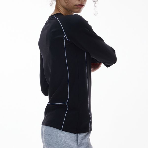 Modal Cotton Blend Long Sleeve Top, Soft Stretch Casual Basic Tee | OEM & ODM Supported, Custom Logo, Fabric & Color Available