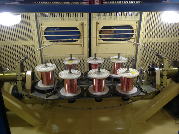 High Efficiency 19Pcs Copper Wire Twisting Machine Bunching One Time Equipment