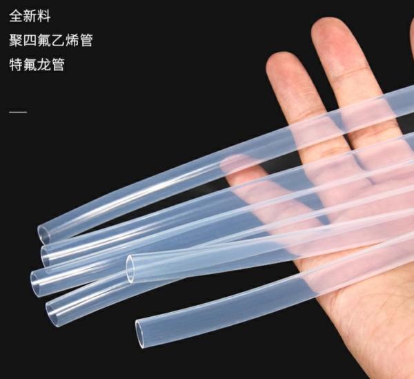 Tubos de PTFE blancos de superficie lisa para ser seguros y no tóxicos