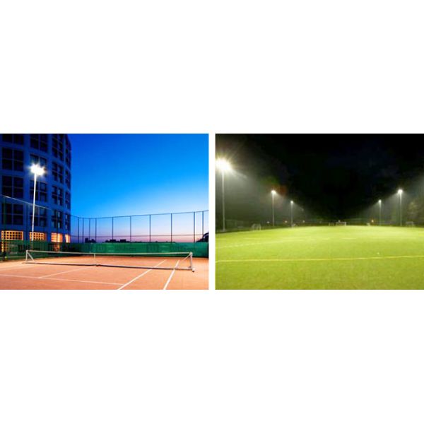 White 250W Outdoor LED Flood Lights IP66 Sports Floodlighting 4000K