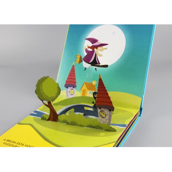 Дети Касебоунд безшовные Биндинг хлопают вверх книги для 6-ти летних детей