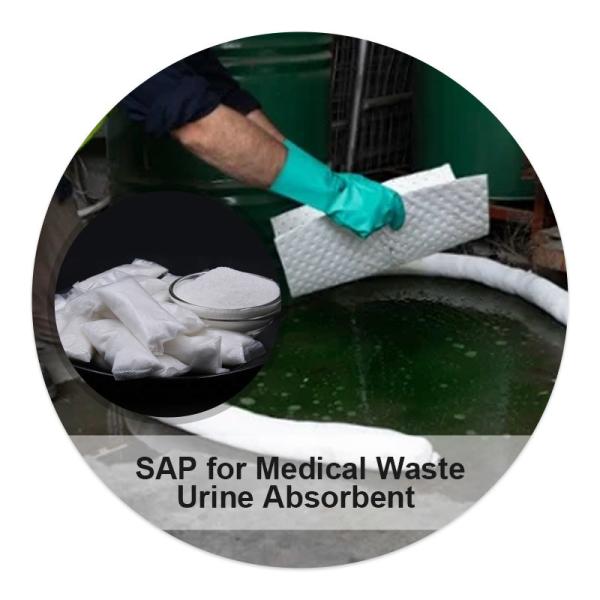 Water Soluble Film Packed SAP Super Absorbent Polymer for Urine Bags