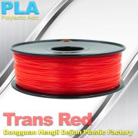 Filament coloré non-toxique de pla de 1.75mm pour rétrécissement matériel de l'imprimante 3d le petit