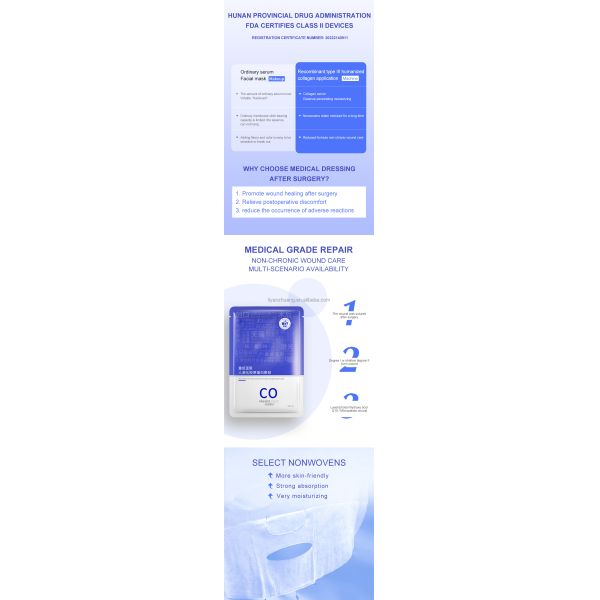 Factory Custom Type III Collagen Patch for Face for Sensitive Skin Moisturizing Wound Restoration for All Skin Types Beauty