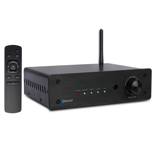 2.1 Channel Stereo Amplifier with 50W RMS and 200W Max Output HiFi Receiver for Home Audio