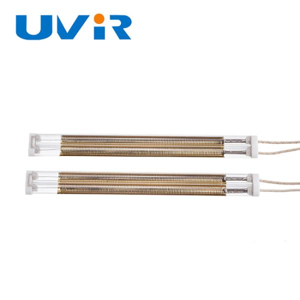 3750W Medium Wave Infrared Lamp with Gold Reflector Quartz Tube