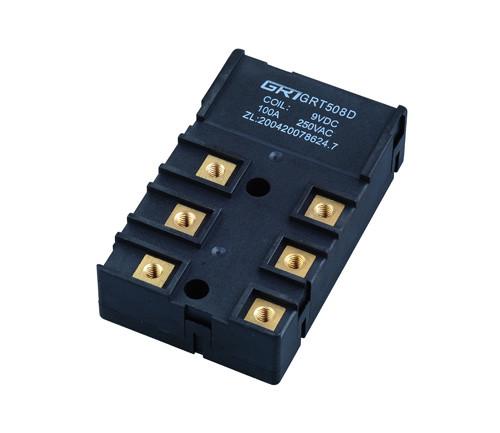 3B Contact Form 100A Mechanical Latching Relay , High Performance Coil Latching Relay