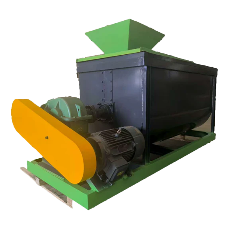 Single Shaft Granulation Fertilizer Mixer Homogeneous Blending Systems