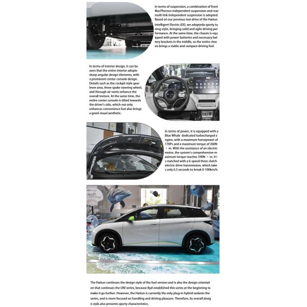 Китай Чистые электрические электромобили Новое энергетическое транспортное средство EV Byd Dolphin