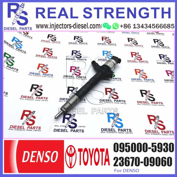 common rail injector 095000-5930 for toyota truck diesel pump injector 23670-09060 for toyota high pressure engine