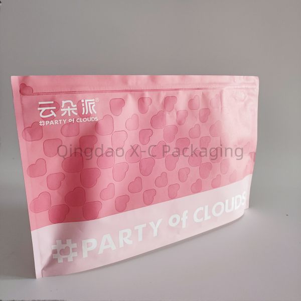 Bolso de compras de algodón natural de resistencia media con mangos retorcidos resistentes