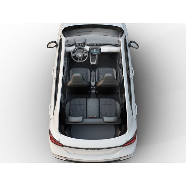 5 Doors 4 Seater Mini EV Cars White Color Reliable Battery Quality