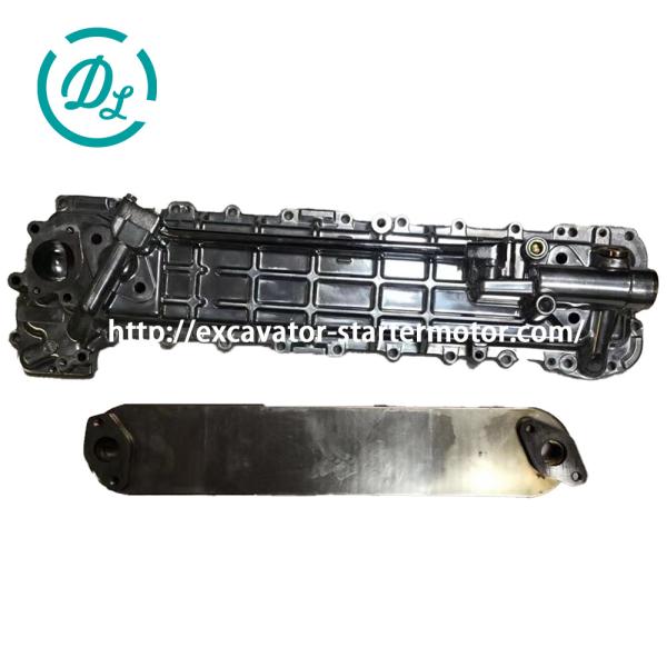 Ensemble refroidisseur d'huile moteur ISUZU 6HK1 OEM 1-13201066-2