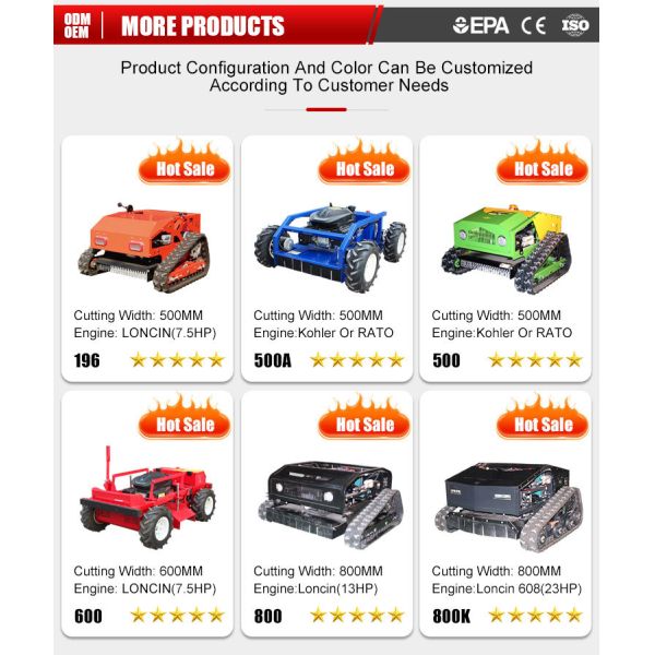 Factory Price CE EPA Small Riding Lawn Mower Tractor 25HP 52 Inch Gas Grass Cutter Flail Mower Zero Turn Mower for Garden