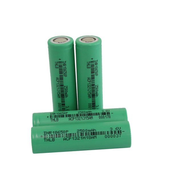 2500mah 2600mah Lithium Iron Phosphate 18650 Cell 1000 Times
