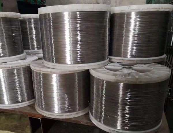 Construction Metal Thin Wire 0.09mm 0.3mm Thin Stainless Steel Wire Surface Spray Plastic
