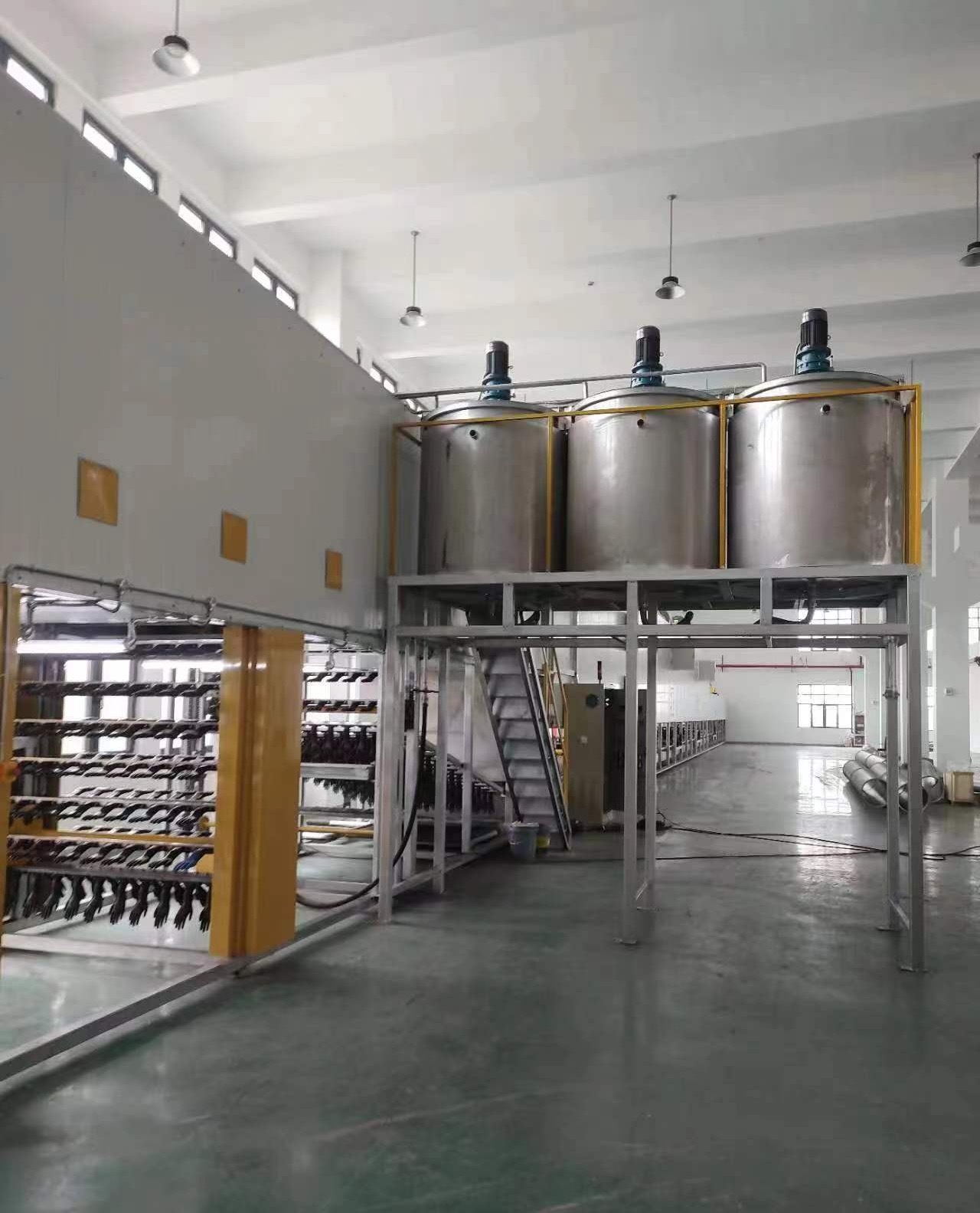 380V Latex Glove Dipping Machine Automatic Feeding Gloves Dipping Line