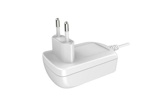 White 12V 2A 24w AC Adapter Universal With EU Plug 2pin 2000ma