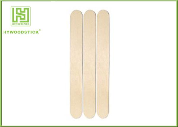 Thick Wooden Tongue Depressor CE Sterilized 150 X 18 X 1.6mm Size