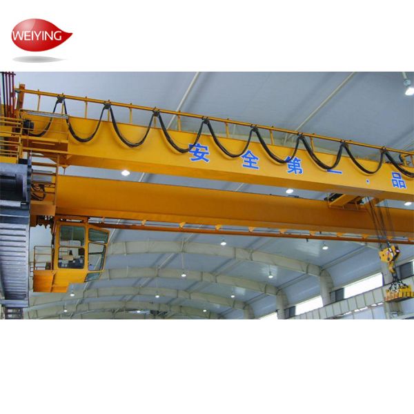 Double Girder 32t Lifting Overhead Bridge Crane A6 Pendent Control