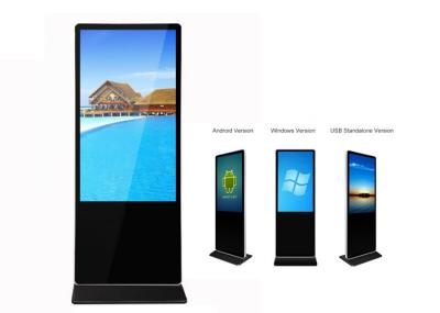 55 assoalho que está a indicação digital, exposição da propaganda do LCD do Signage de Wifi 4G Digitas