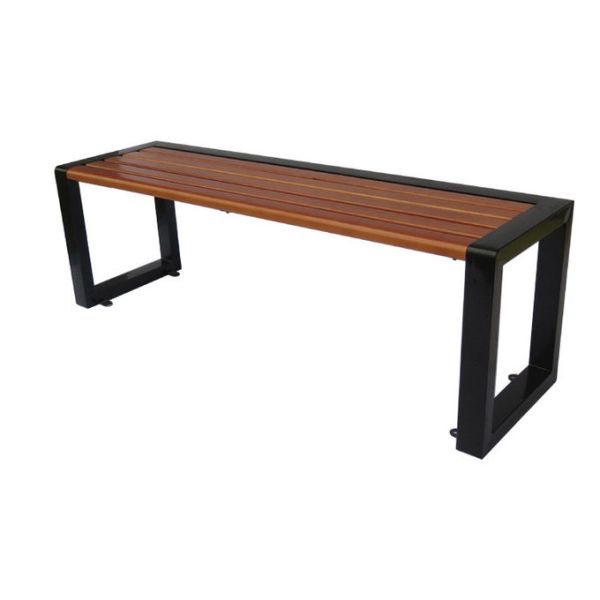 1400*400*450mm Rustic Outdoor Backless Bench Without Backrest