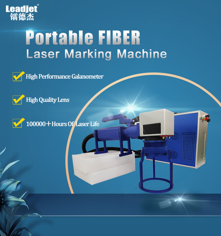 Лазер силы Leadjet 30W кодируя отметку лазера Raycus портативной машинки машины Handheld