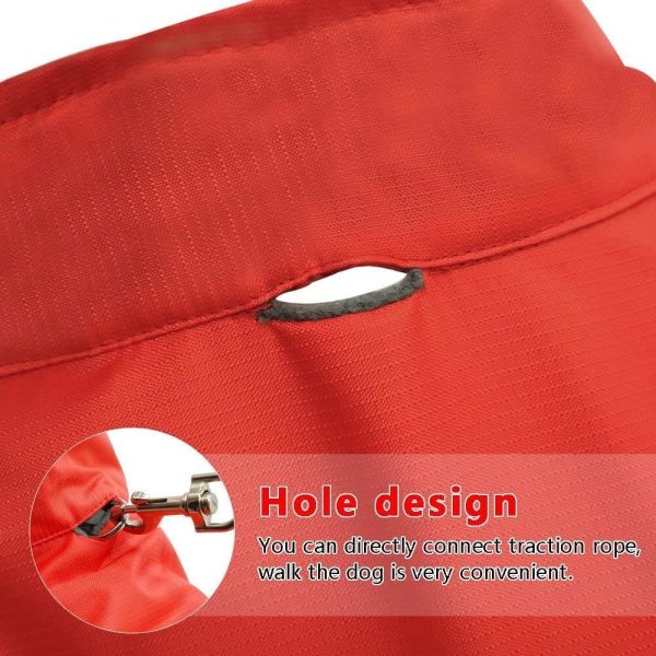 Жилет куртки щенка водоустойчивого пальто зимы собаки одежд любимца теплый