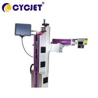 Date en ligne de temps de Marking Machine For d'imprimante à laser de fibre codant l'acier inoxydable en aluminium