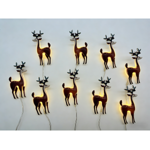 Battery Operated LED String Lights with Warm White Light, Low Power Consumption, and IP65 Waterproof for Indoor Outdoor Decor