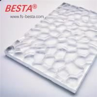 Plaques de plastique de polystyrène transparent rigide Plaques de plexiglas décoratives 8 mm~30 mm