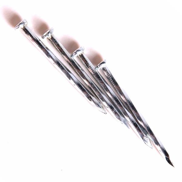 Steel Galvanized Spiral Concrete Nails High Carbon 55# Steel Material