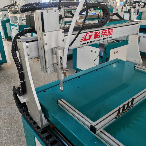 220V Automatic Glue Dispenser 1200*800*100mm CNC Glue Dispenser Machine 150W For Big Size Panel