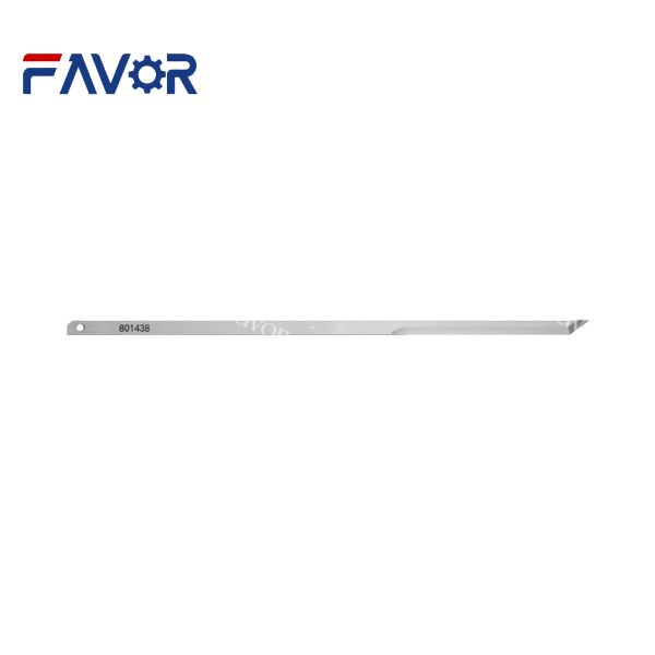 801438 Single Hole Blades 305x8.5x2.4mm For Q80 Auto Cutter