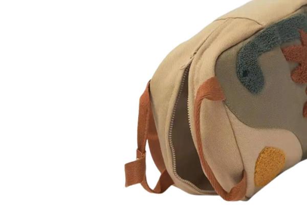 Adjustable Strap Cotton Backpack Zipper Personalised Childrens Backpack