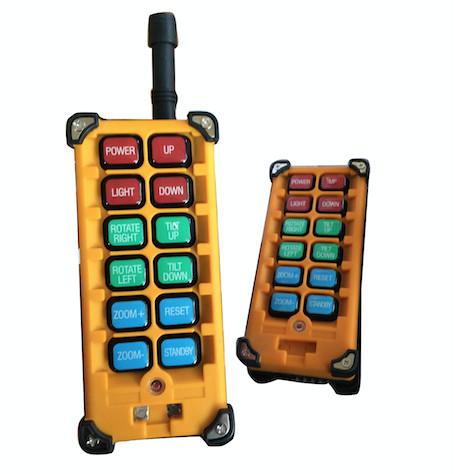 4x1000W lamps 3.5m height fire truck vehicle roof mount move lighting mast tower system/remote control