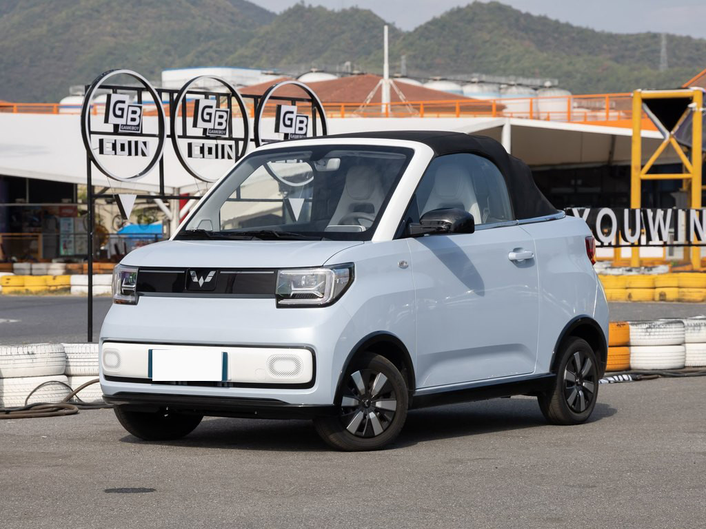 Быстрый ход воздушной подушки 100km/H автомобиля Wuling Hongguang мини EV батареи лития умный
