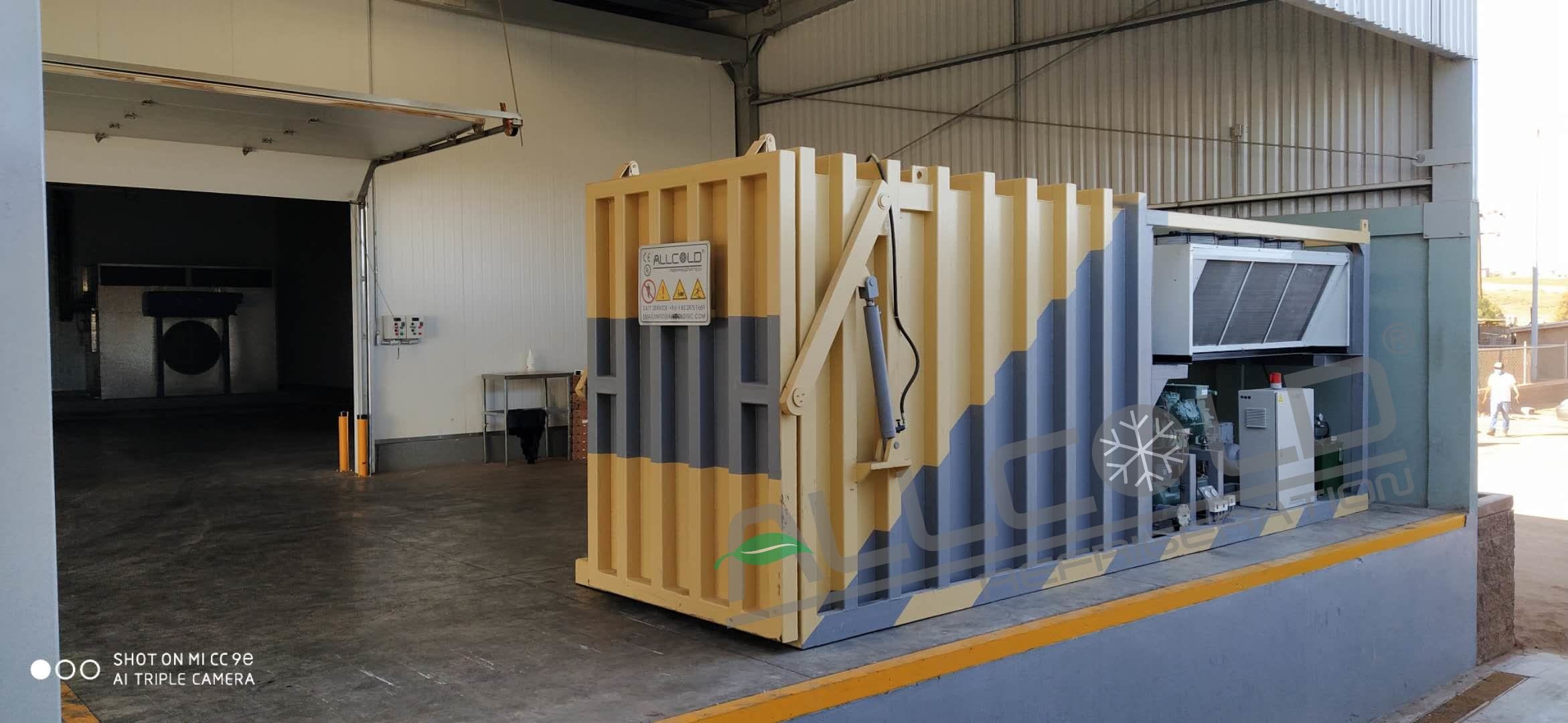 Полноавтоматические охладители овощей паллетов R404A 72KW 3P 4