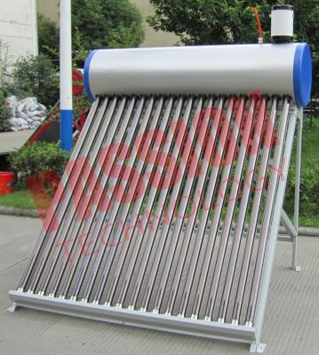 250L Pre Heated Solar Water Heater Vacuum Tube With Assistant Tank 6 Years Warranty