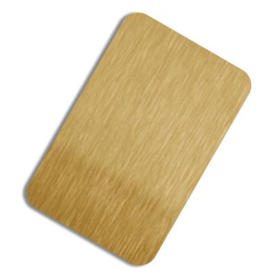 SS304 316 Brush Satin No.4 Anti-Fingerprint Finish Color Stainless Steel Sheet