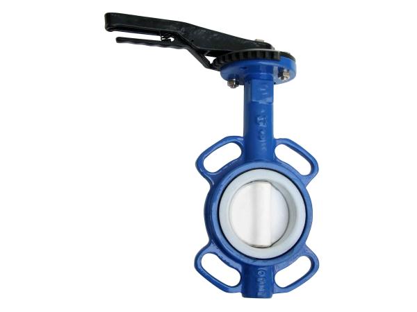 SS304 D71XPN16 Soft Seal Center Line Wafer Type Butterfly Check Valve