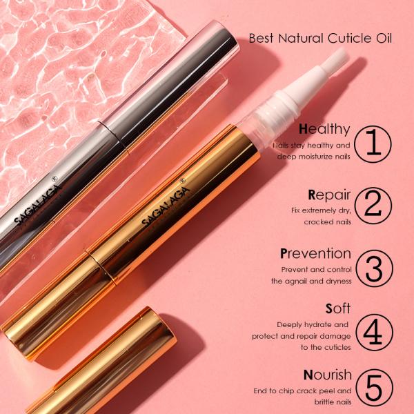 3ML Nail Cuticle Oils Nutrition Oil Brush Pen Nail Treatment Pen 13 Scents Cuticle Revitalizer Prevent Nail Nourish Skin