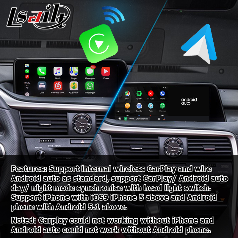 Андроида RAM версии 4GB интерфейса 16-19 RX350 RX450h Lexus коробка навигации видео- carplay