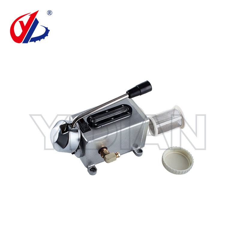 Manual Lubrication Pump Hand Operated Oil Pump 4mm 6mm Brass Fittings Edge Banding Machine Guide Rail Lubrication Y-8 Y-6