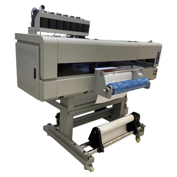 2400 Dpi Uv Printer 24iNch 6090 Roll To Roll A1  Ink Color Varnish Color