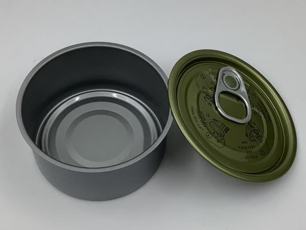 Personalizable Small Round Tin Containers 80ml 65mm×34mm For Daily Packaging​